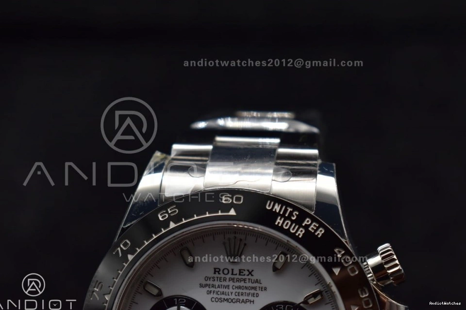 BTF 904L Case 116500 Lightweight 732 1:1 SA Daytona Edition SS Dial and Best White Bracelet 0825